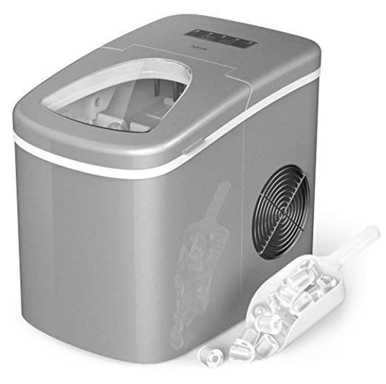 Portable Ice Maker with Freezer compartment