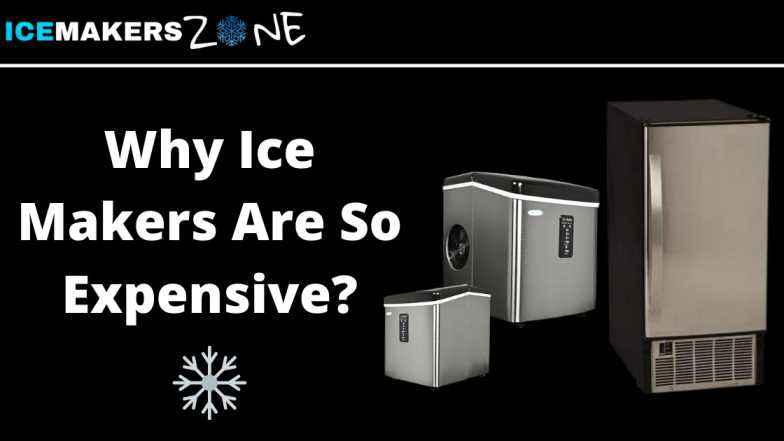 Why Ice Makers Are So Expensive